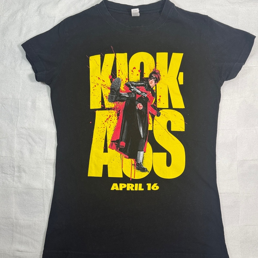 Vintage 2010 Kick-Ass Movie Promo T-Shirt Hit Girl L